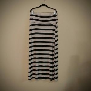 CALVIN KLEIN STRAPLESS DRESS / MAXI SKIRT (sz: L)